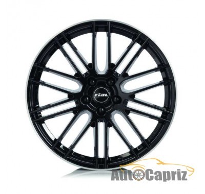 Диски Rial Kibo diamond-black lip polished R18 W8 PCD5x112 ET42 DIA70.1